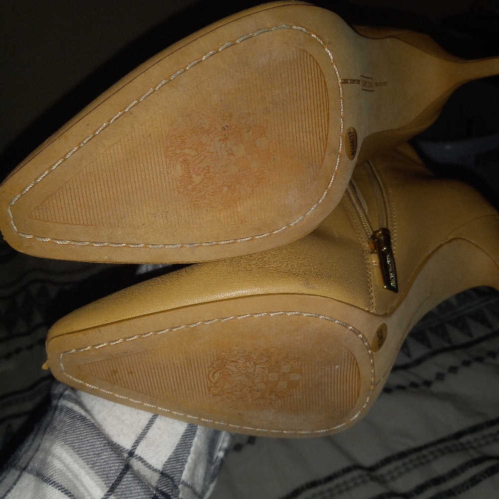 Vince Camuto Camel leather booties 6.5 - Picture 8 of 15